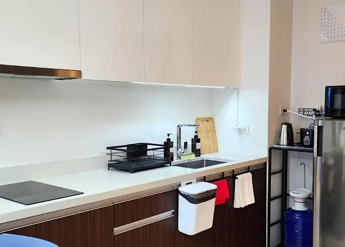 Lägenhet Tdj Japandi With Residential Pool Access In Tambuli Seaside Mactan