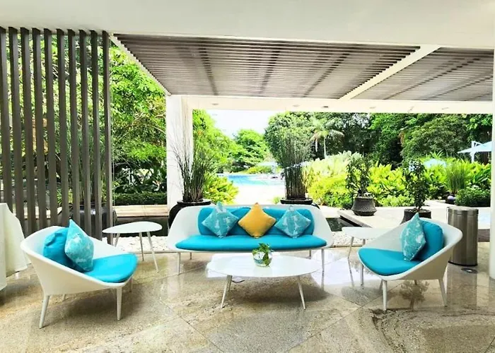 Tdj Japandi With Residential Pool Access In Tambuli Seaside Mactan Lägenhet