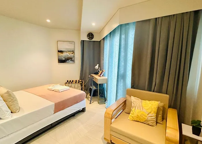 Lägenhet Tdj Japandi With Residential Pool Access In Tambuli Seaside Mactan *